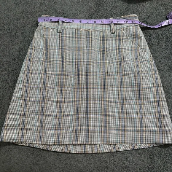 NEW FRANK & OAK PLAID MINISKIRT - Picture 7 of 8